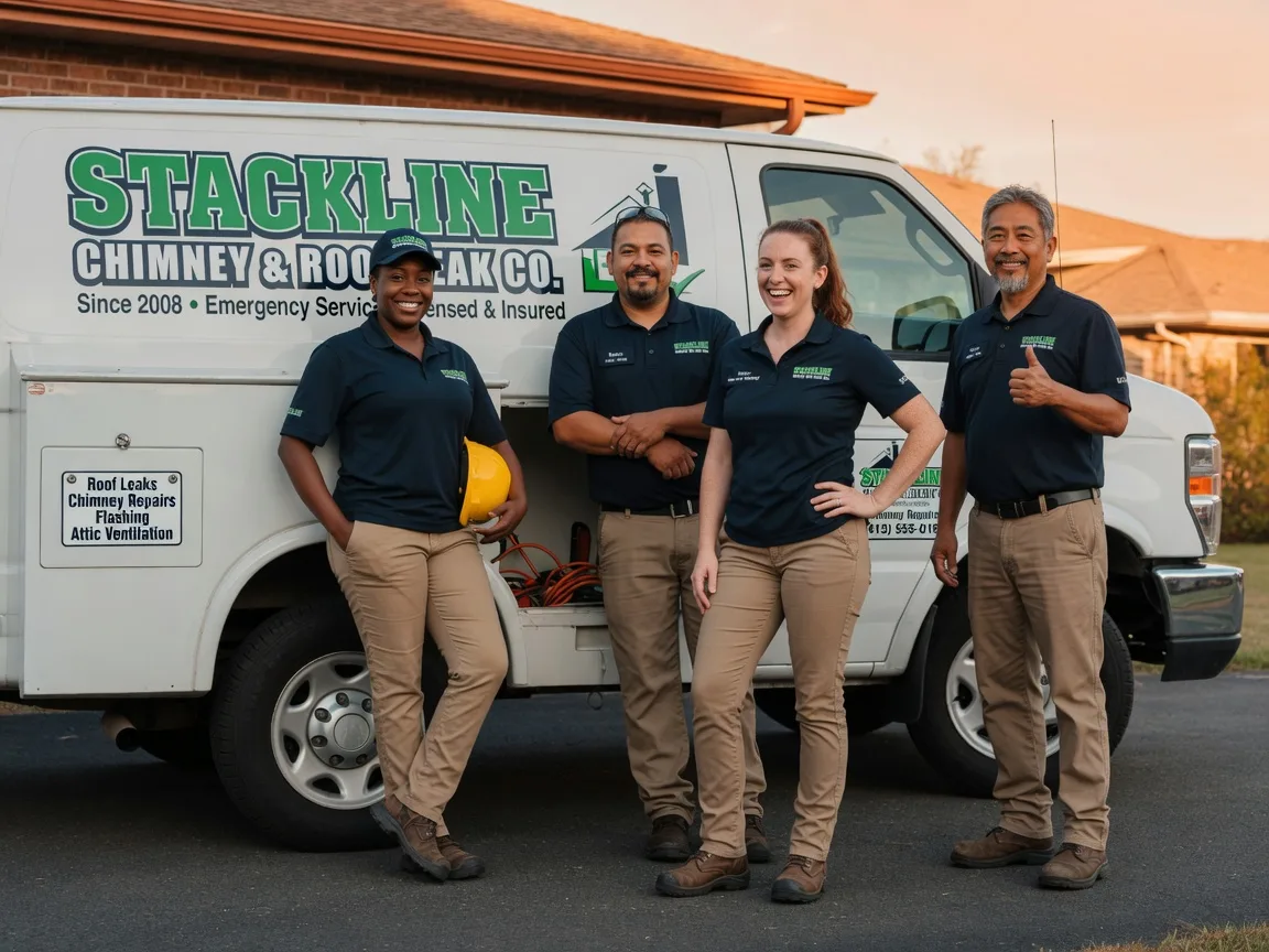 Chimney flashing repair company in Sterling, UT